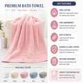 Premium Bath Towel – Standard Size