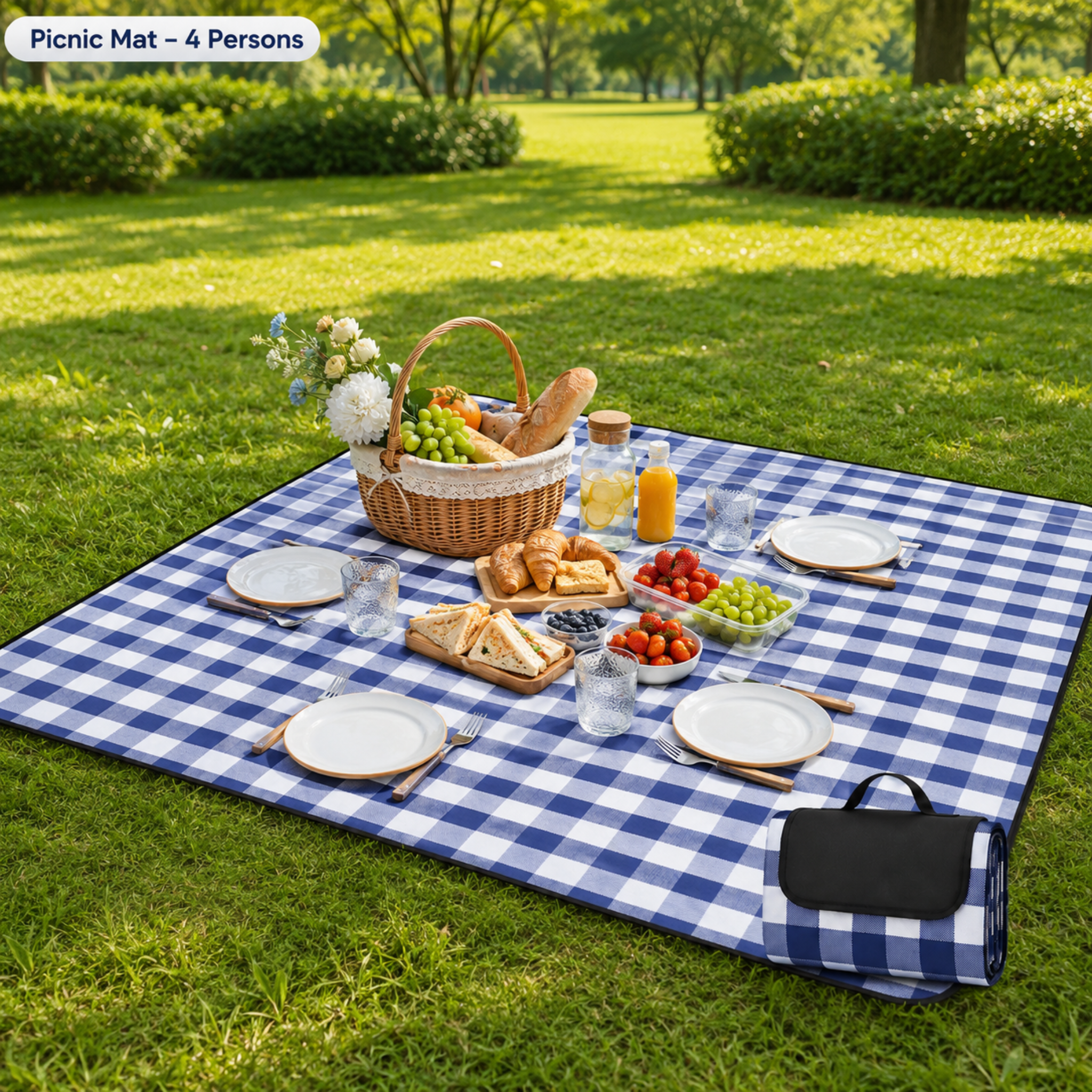 Premium Picnic Mat – 4 Persons