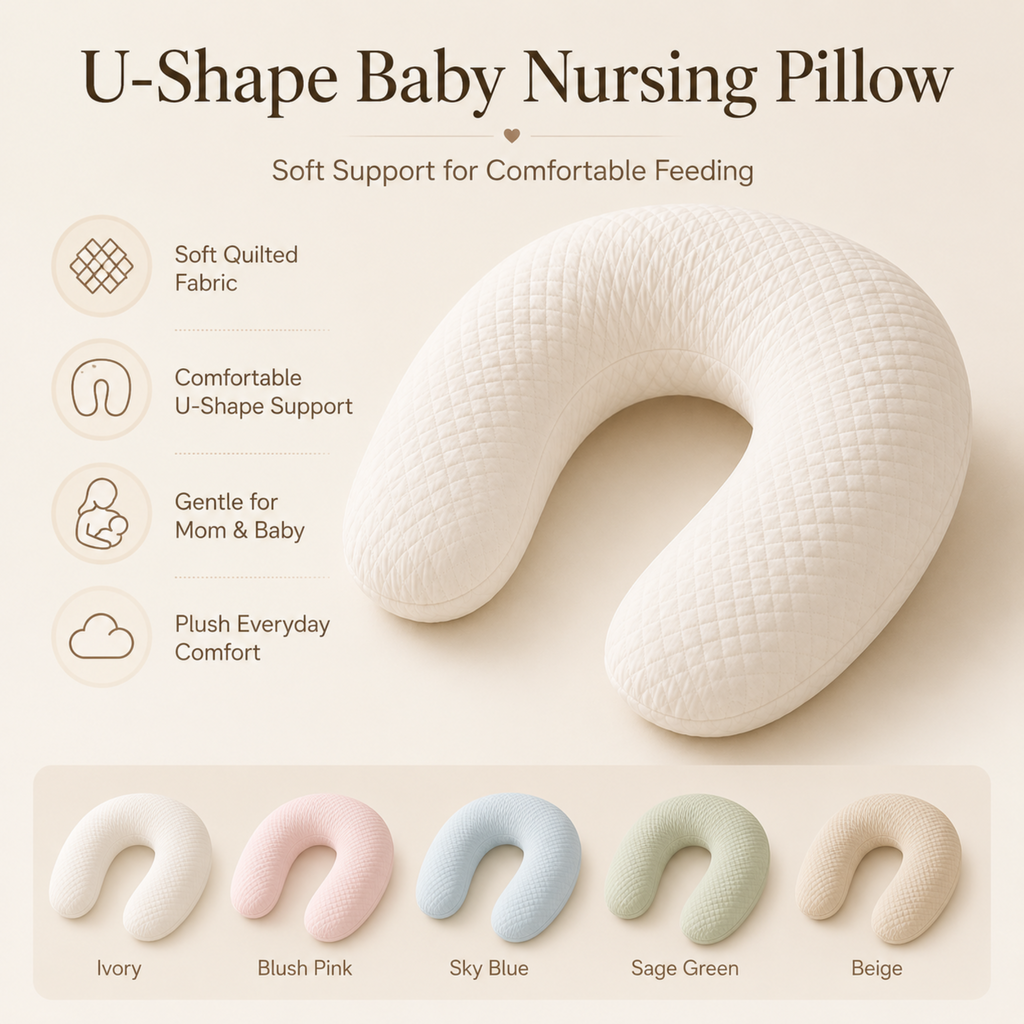 U Shape Baby Nursing Pillow