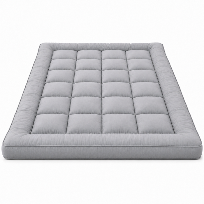 Premium 1000 GSM Ball Fiber Mattress Topper – Soft Quilted Comfort