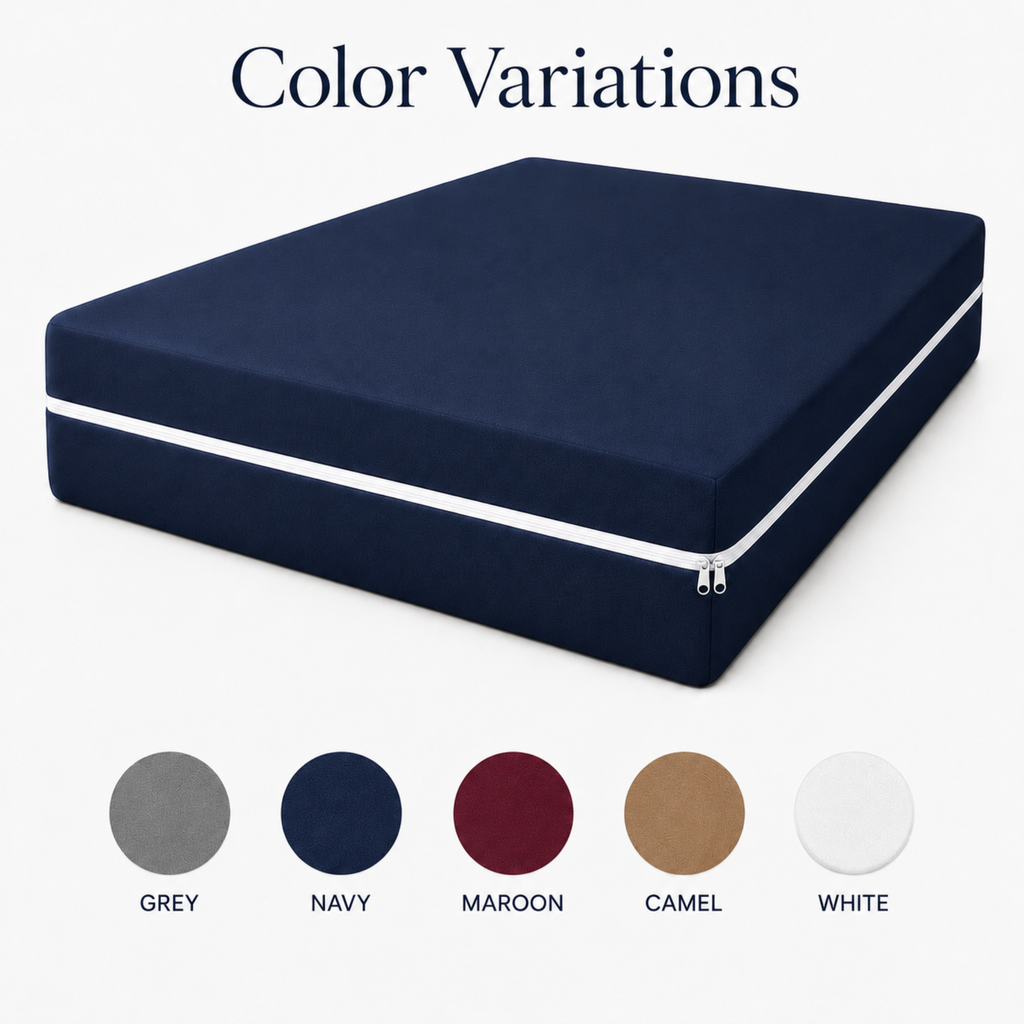 Premium Waterproof Mattress Encasement – Complete 360° Protection