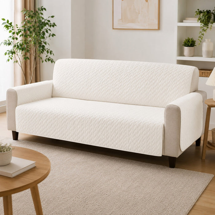 Premium Quilted Sofa Cover