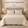 Luxury Bed Spread Set 3 Pcs – 1 Bedspread + 2 Pillow Covers