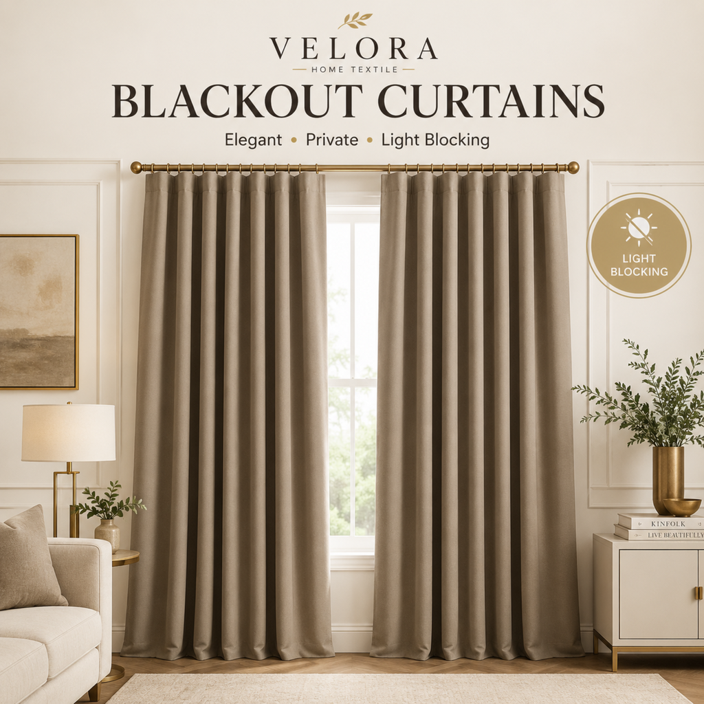 Blackout Curtains Pair