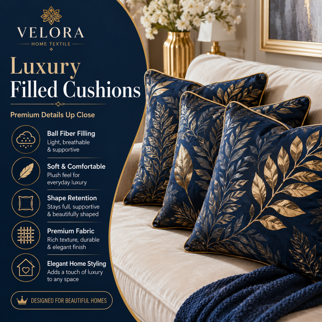 Premium Ball Fiber Filled Cushion