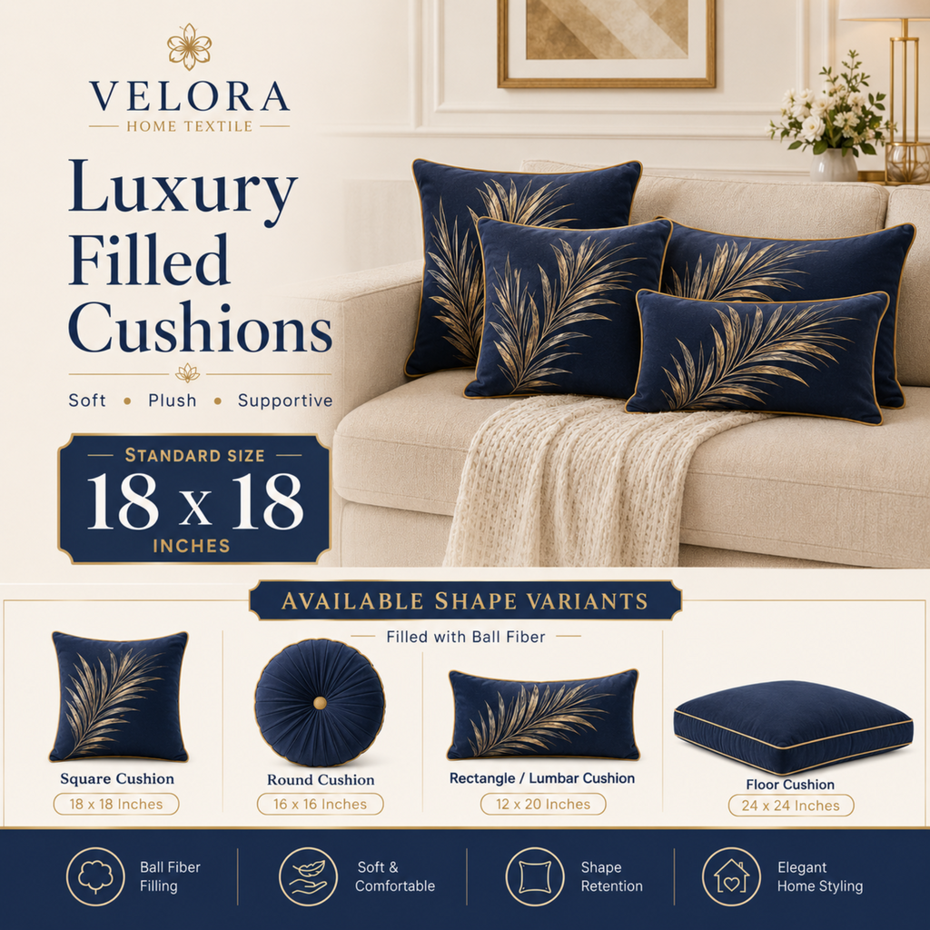Premium Ball Fiber Filled Cushion