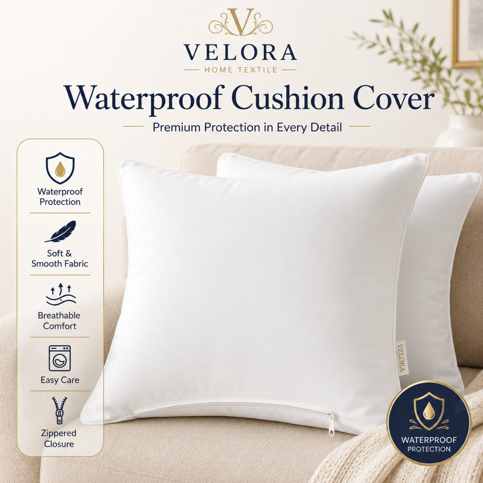 Waterproof Cushion Covers