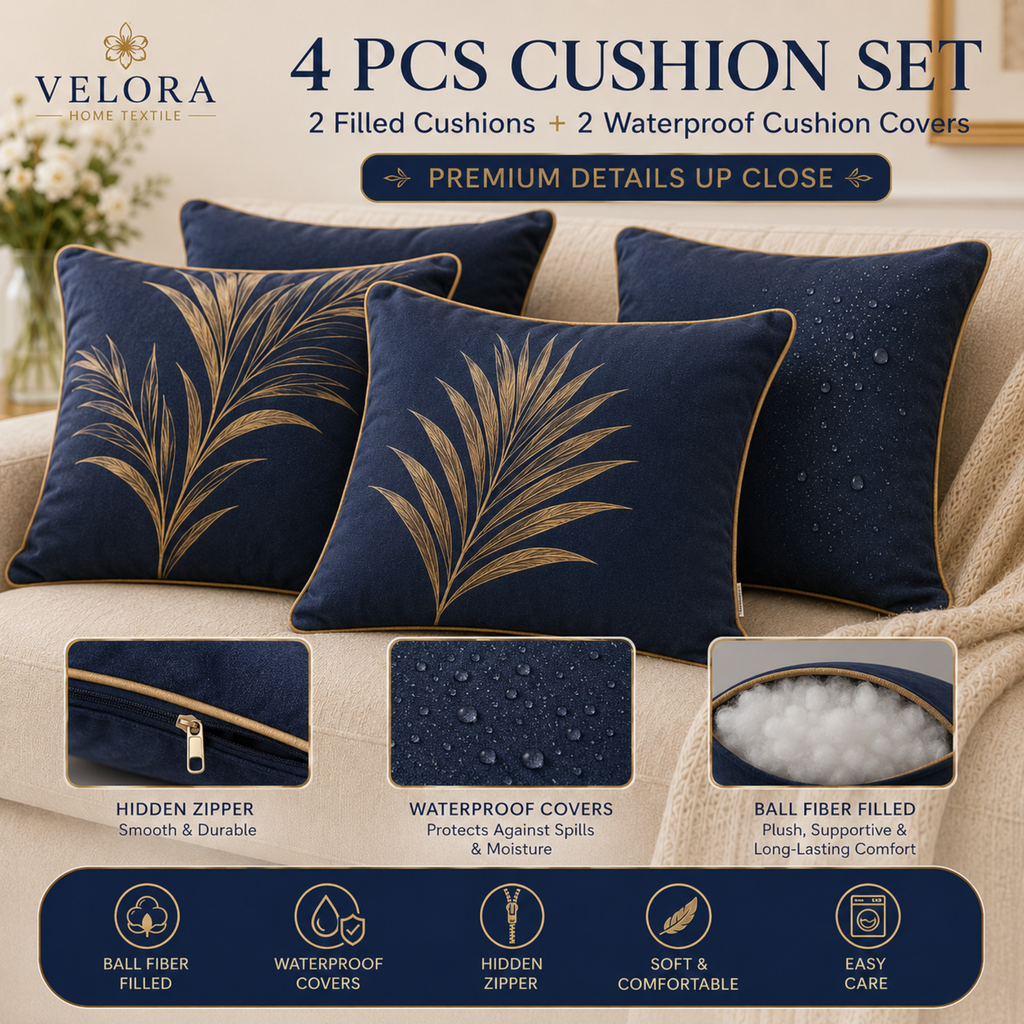 Premium Cushion Set 4pcs