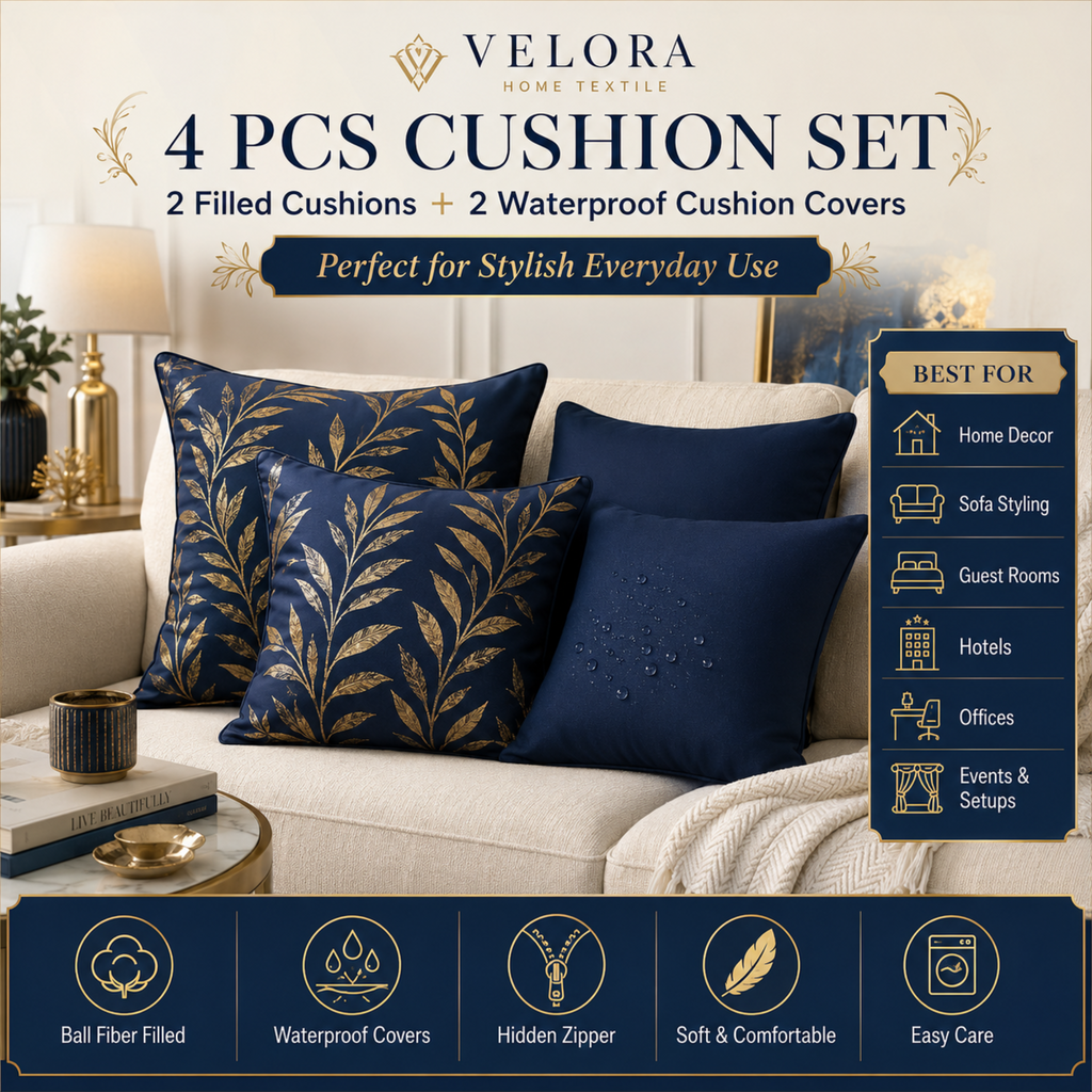 Premium Cushion Set 4pcs