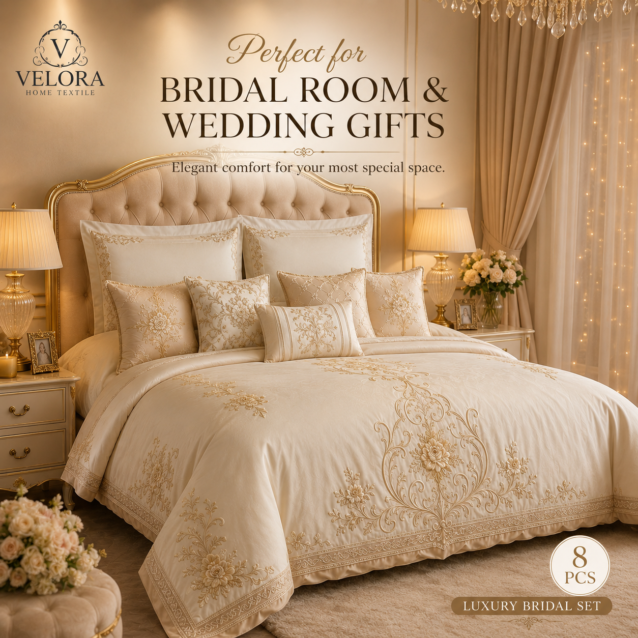 Luxury Bridal Set 08 Pcs