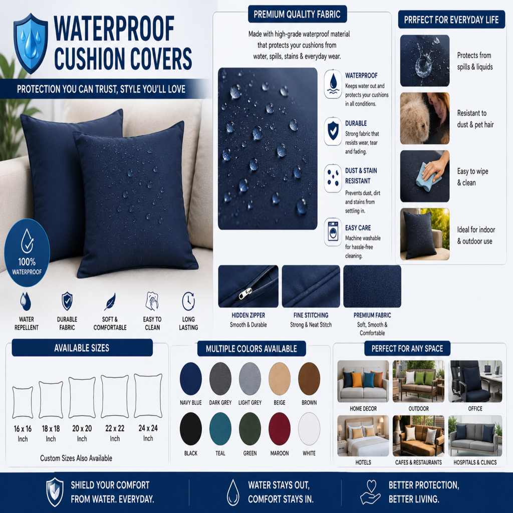 Waterproof Cushion Covers