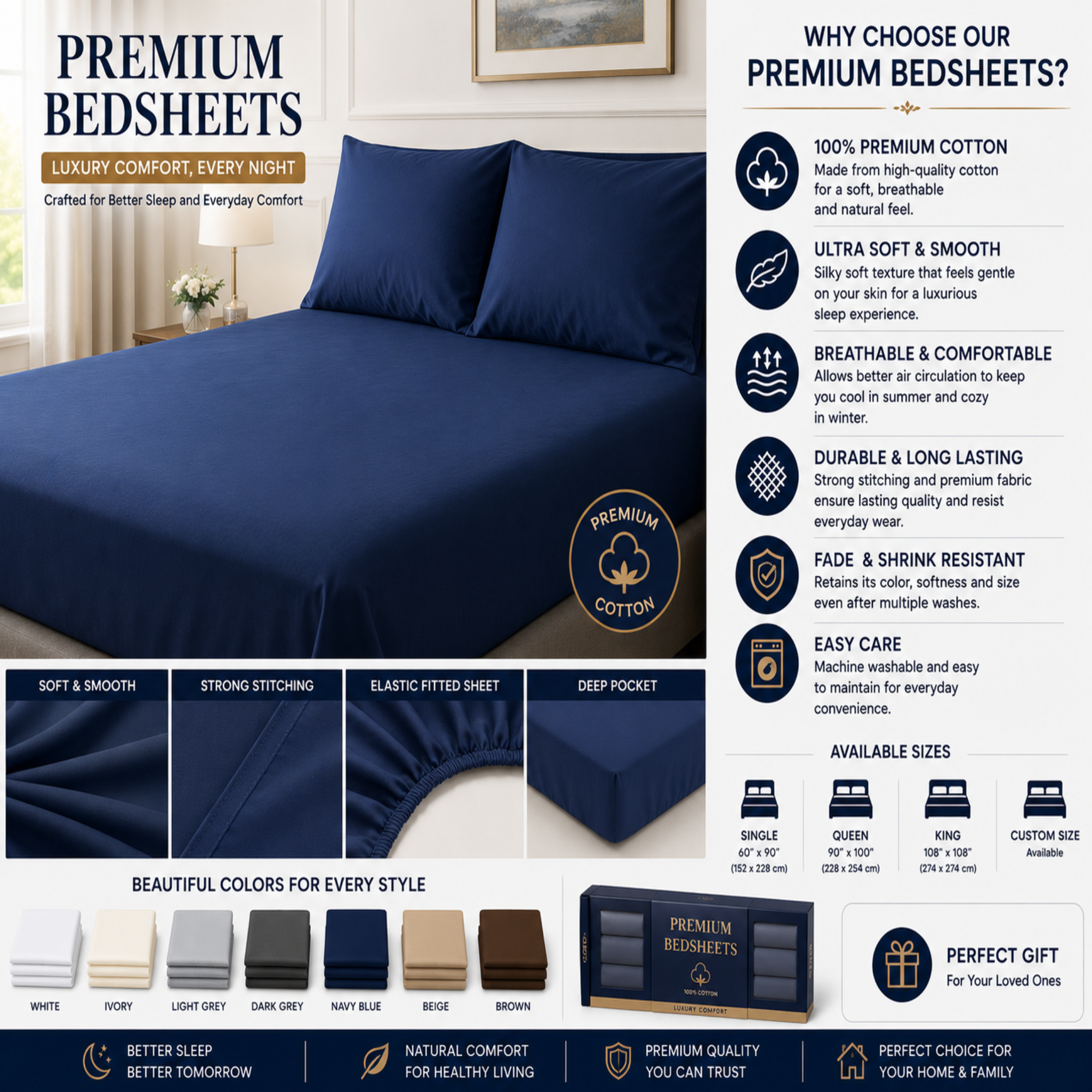 Premium Bedsheets