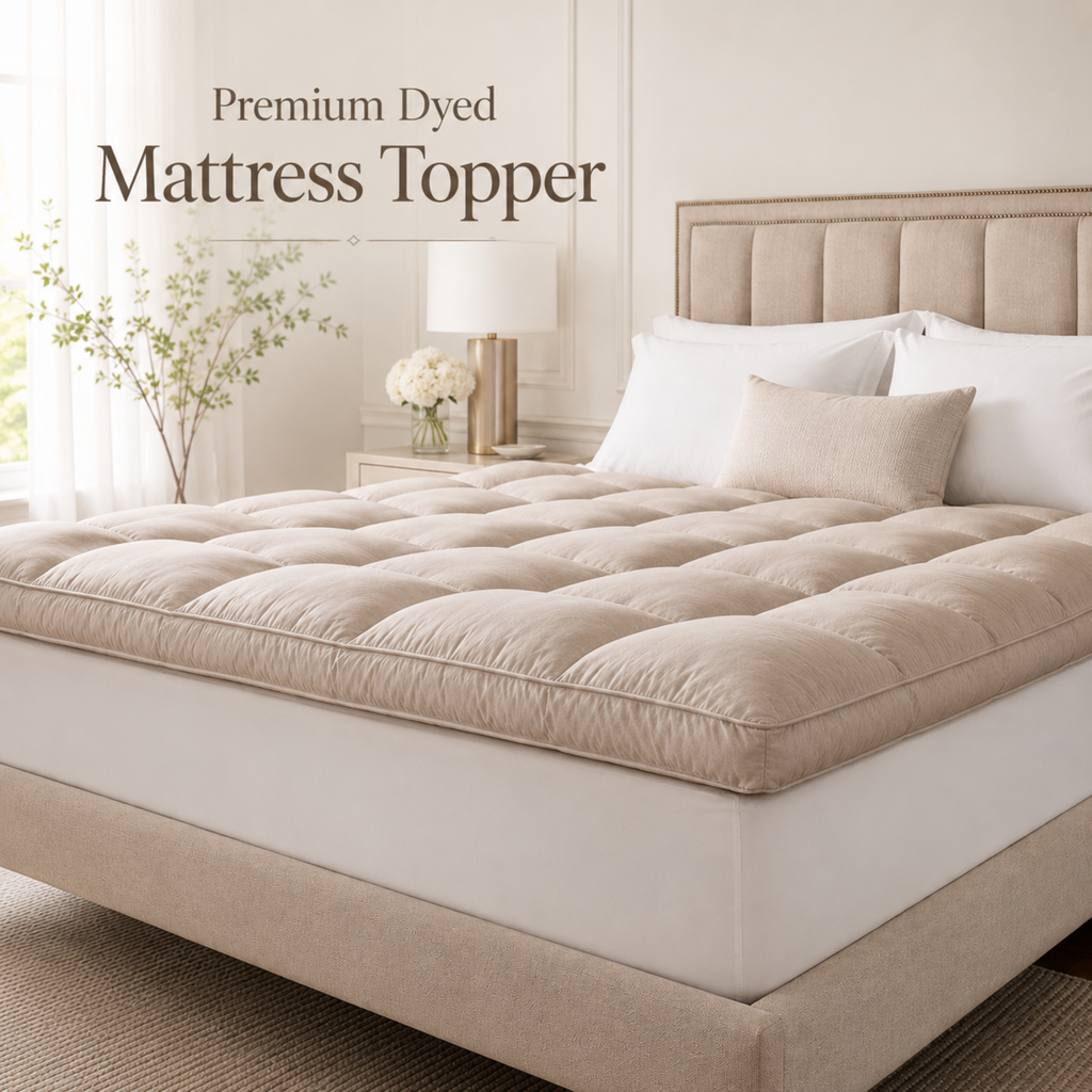 Mattress Topper Dyed
