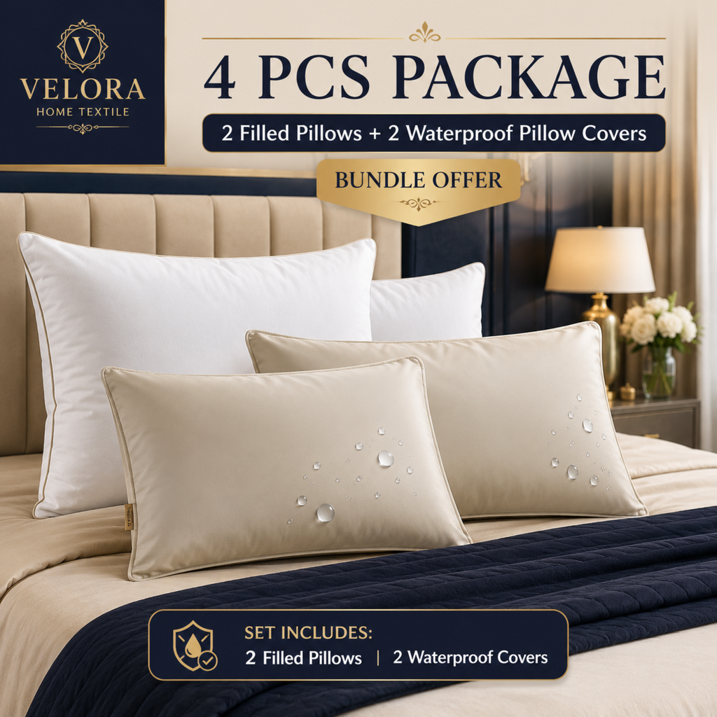 Premium Pillow Set 4pcs