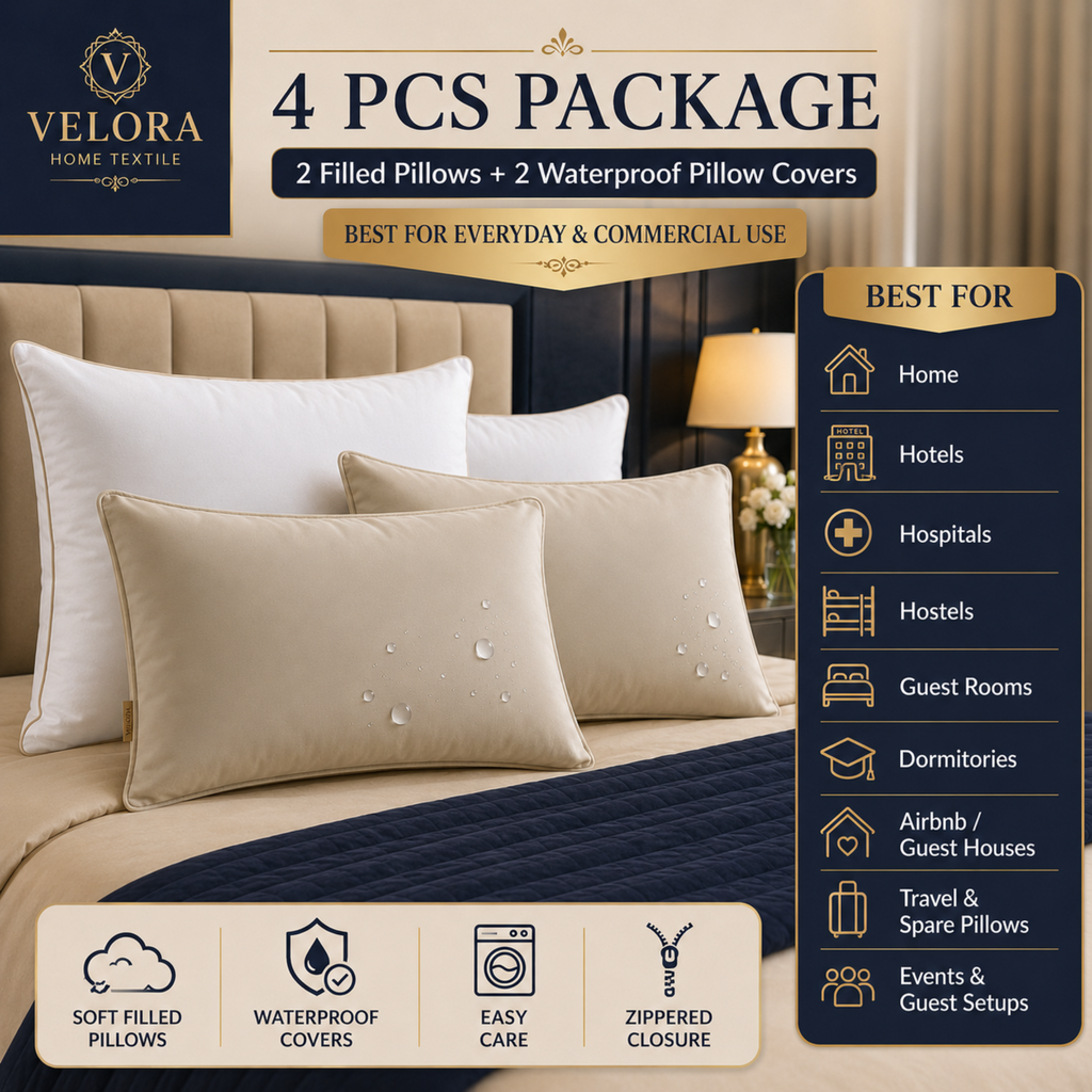 Premium Pillow Set 4pcs