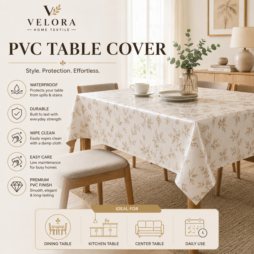 PVC Waterproof Table Cover