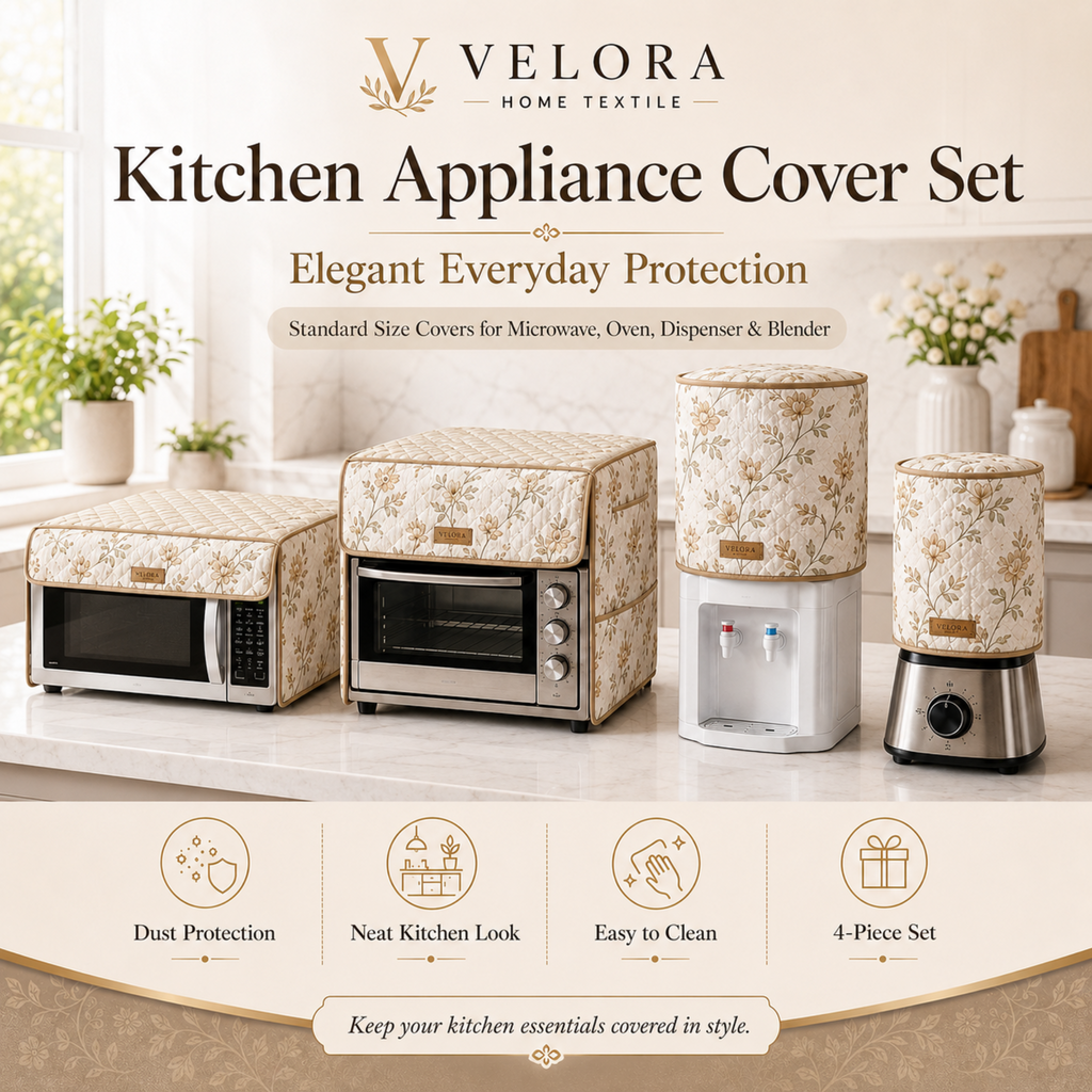 Kitchen Appliance Cover Set 4pcs