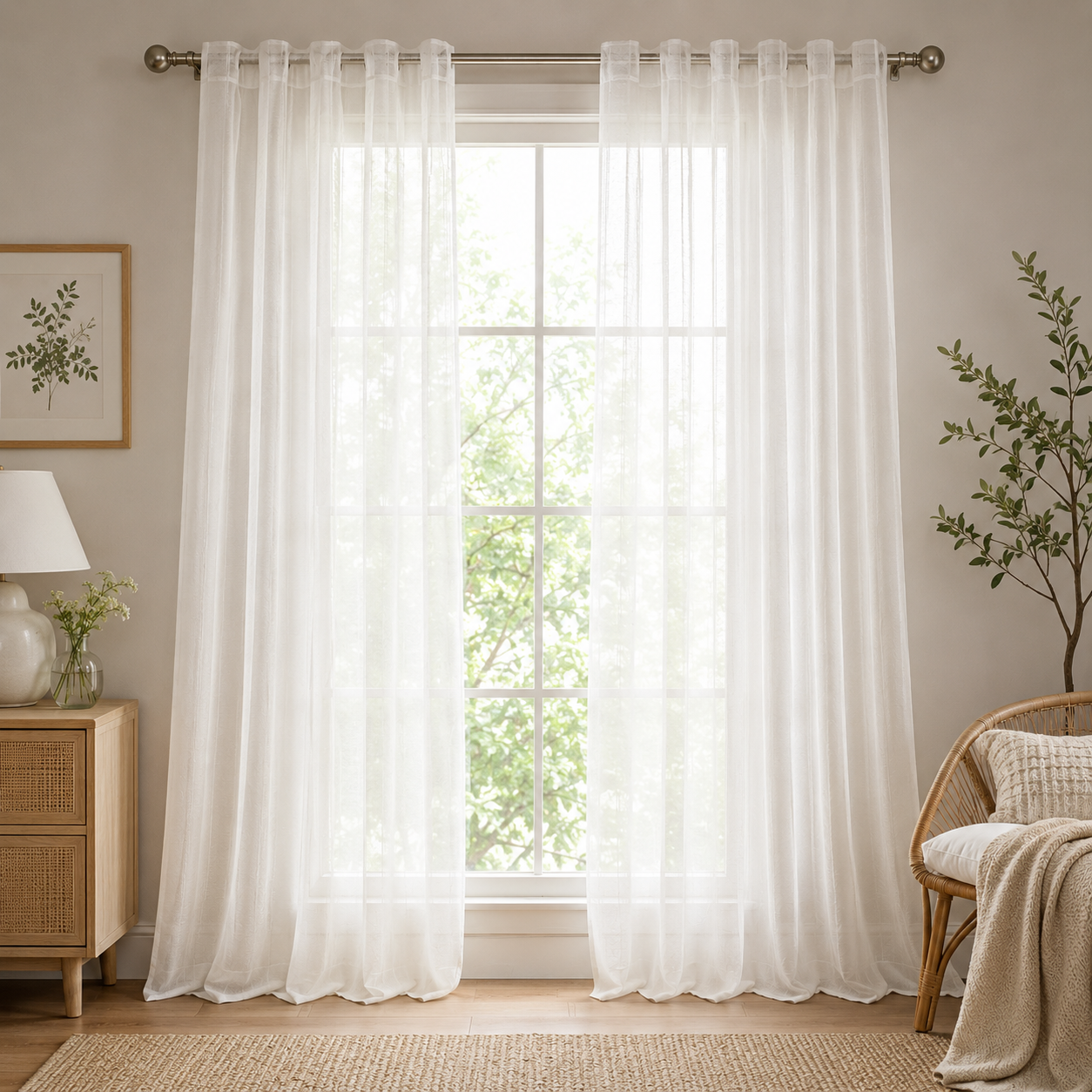 Sheer Curtain