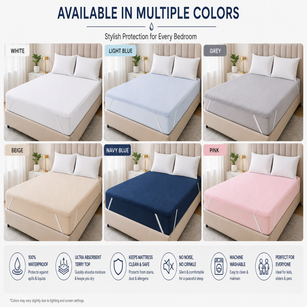 Terry Mattress Protector Waterproof